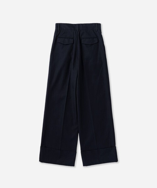 Saturdays NYC(サタデーズ ニューヨークシティ )の「Kim Pleated Pants | WOMEN(その他パンツ・レディース・ベージュ/ネイビー・L/M/S)」の8枚目の写真