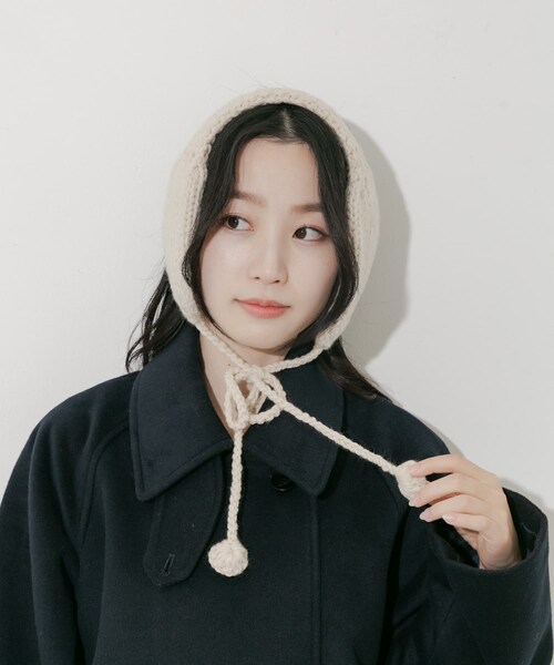 SMELLY（スメリー）の「ニットイヤーマフ（イヤーマフ・レディース・IVO/GRY/MOC・-）」の7枚目の写真