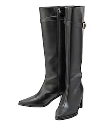 MERCURYDUO | ベルテッドロングブーツ(ブーツ)