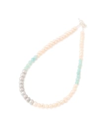 ROPE' | 【WEB限定】【les bonbon (ル ボンボン)】playfully pearl necklace BLUE(ネックレス)