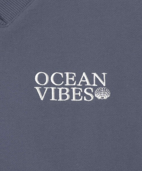 URBAN RESEARCH Sonny Label（アーバンリサーチサニーレーベル）の「Vネック刺繍スウェット（スウェット・レディース・オートミール/ピンク/フェードネイビー・Free）」の22枚目の写真