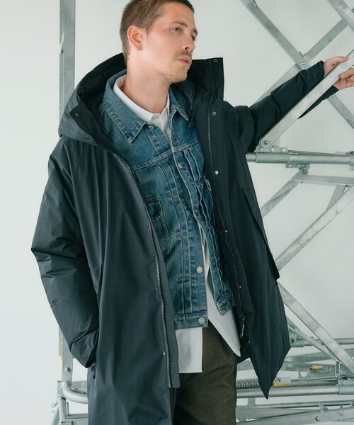 URBAN RESEARCH ROSSO(アーバンリサーチロッソ)の「『別注』+phenix WINDSTOPPER by GORE-TEX LABS ダウンコート(その他アウター・メンズ・BLACK/NAVY/BROWN・S/M/L/XL)」の5枚目の写真