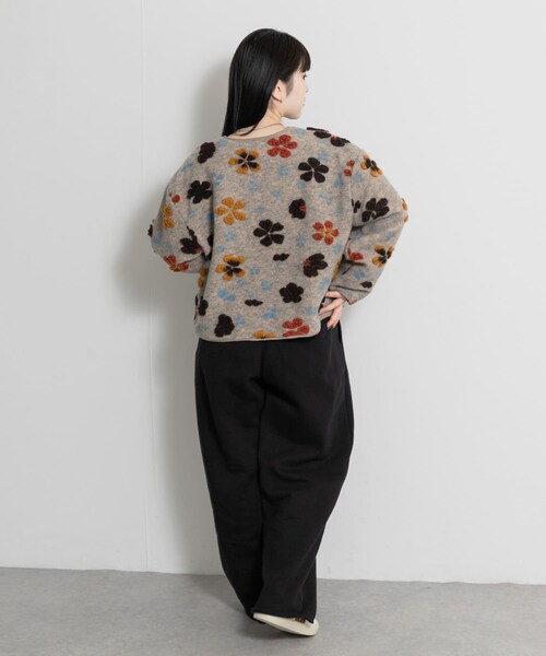 THE GOODLAND MARKET（ザグッドランドマーケット）の「FANAKA　SHORT BLOUSON（ブルゾン・レディース・MULTI/BLACK/BEIGE・FREE）」の10枚目の写真