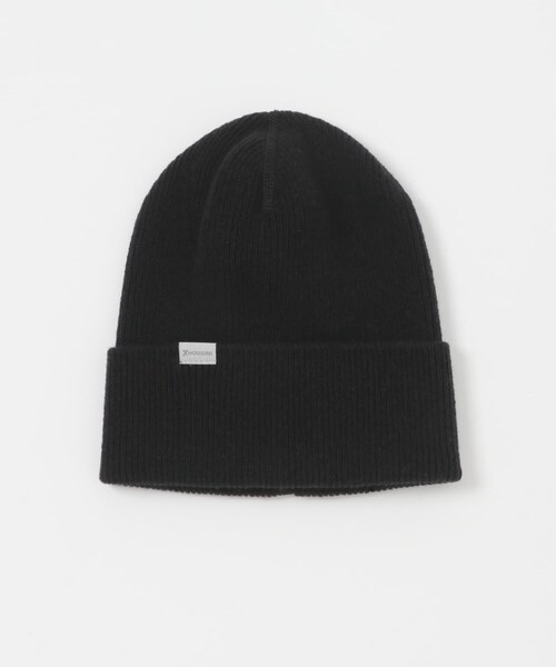 EKAL（エカル）の「HOUDINI　Zissou Hat（ニットキャップ/ビーニー・メンズ・Rock Black/Sugar Snow・M）」の2枚目の写真