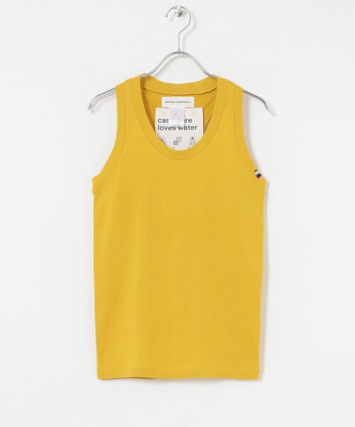URBAN RESEARCH(アーバンリサーチ)の「Extreme Cashmere vest(タンクトップ・レディース・snow/weed/sunflower/navy・-)」の4枚目の写真