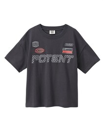 nissen | モーターモチーフプリントTシャツ(Tシャツ/カットソー)