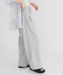 KBF | ダブルタックスウェットパンツ(その他パンツ)