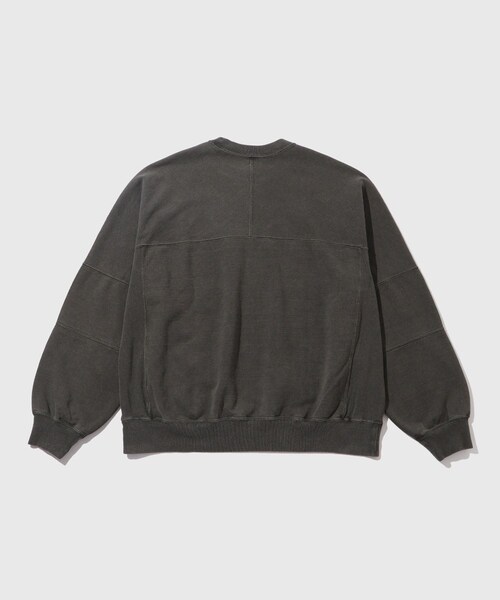 ADAM ET ROPE'（アダムエロペ）の「【blurhms/ブラームス】Light Sweat Panel P/O（スウェット・メンズ・ブラック・2/3）」の10枚目の写真