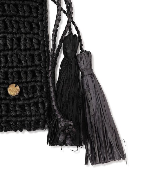 ADAM ET ROPE'(アダムエロペ)の「【J'aDoRe・店舗限定】【MAISON N.H PARIS(メゾンエヌアッシュパリ)】ROXANE CHARM(ハンドバッグ・レディース・ブラック系・F)」の8枚目の写真