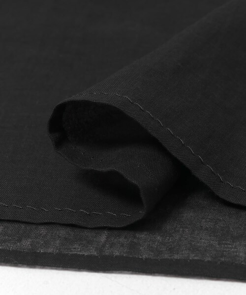 URBAN RESEARCH（アーバンリサーチ）の「YLEVE　C/R VOILE HAND STITCH SHIRTS（シャツ/ブラウス・メンズ・010 BLACK/030 IVORY・4/5）」の12枚目の写真