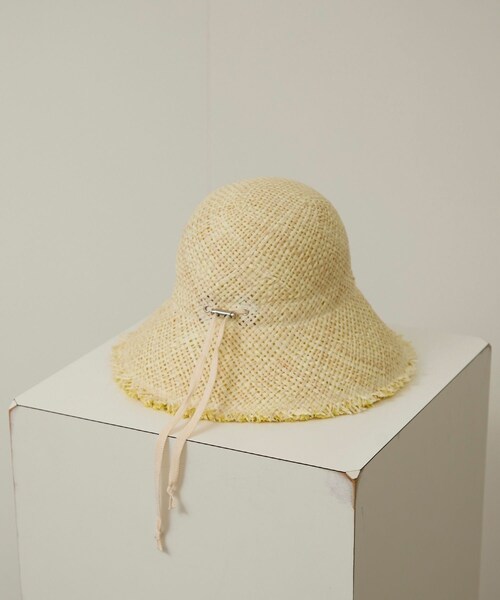 ADAM ET ROPE'(アダムエロペ)の「【La Maison de Lyllis(メゾンドリリス)】 LAPAZ / ラパス(ハット・レディース・キナリ系/ブラウン系・F)」の2枚目の写真