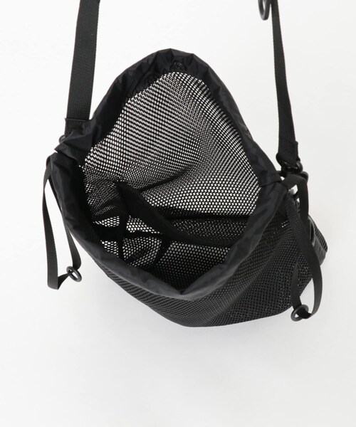 URBAN RESEARCH（アーバンリサーチ）の「BAICYCLON by bagjack　MESH DRAW STRING BAG S（ショルダーバッグ・メンズ・BLACK・FREE）」の7枚目の写真