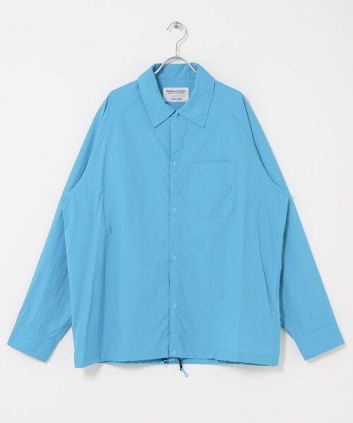 EKAL（エカル）の「mountain research　Coach shirts（シャツ/ブラウス・メンズ・Orange/Sax/Sage・M/L/XL）」の11枚目の写真