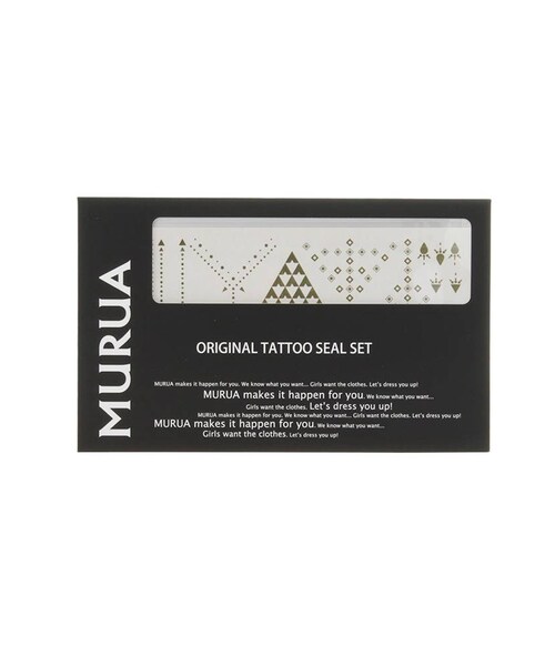 MURUA（ムルーア）の「【CASUAL】メタリックタトゥーシール2（その他雑貨・レディース・ゴールド・F）」の2枚目の写真