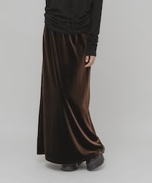 KBF | ベロアナロースカート(スカート)