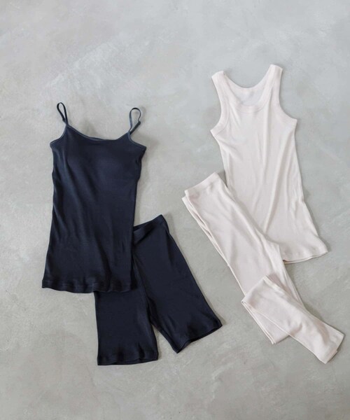 かぐれ（カグレ）の「シルクテレコレギンス（レギンス/スパッツ・レディース・IVORY/CHARCOAL・FREE）」の14枚目の写真