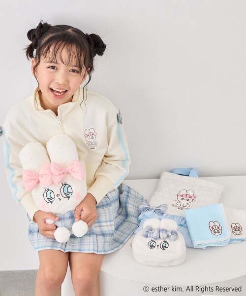ROPE' PICNIC（ロペピクニック）の「【Esther Bunny Little meets ROPE' PICNIC】ぬいぐるみ（その他雑貨・レディース・ホワイト/ピンク・F）」の11枚目の写真
