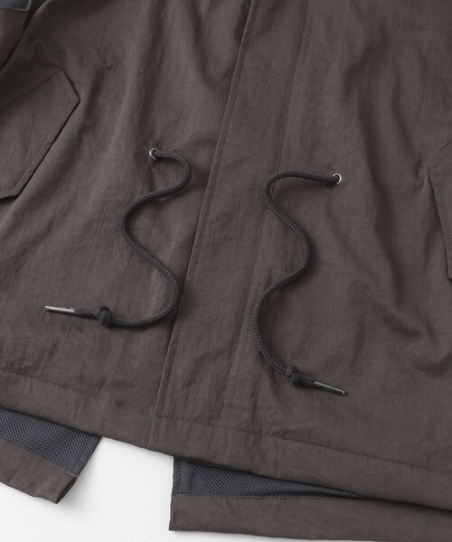 SENSE OF PLACE by URBAN RESEARCH（センスオブプレイスバイアーバンリサーチ）の「ルーズモッズベスト（ミリタリージャケット・メンズ・CHARCOAL/KHAKI/BLUE・M/L）」の15枚目の写真