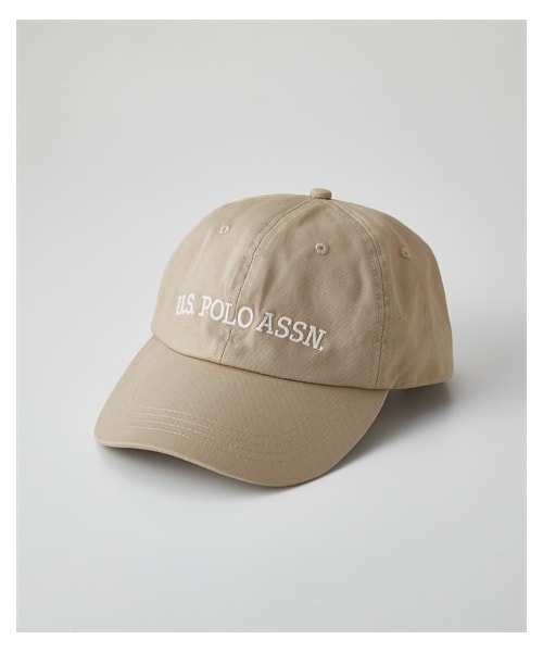 nissen（ニッセン）の「U.S. POLO ASSN.（ユーエスポロアッスン）つば長め洗えるUVシンプルキャップ（選べる２サイズ）（キャップ・メンズ・黒/ベージュ・M=約57~59cm/L=約60~62cm）」の8枚目の写真