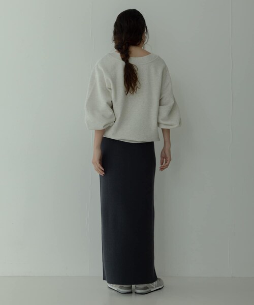 URBAN RESEARCH Sonny Label（アーバンリサーチサニーレーベル）の「Vネック刺繍スウェット（スウェット・レディース・オートミール/ピンク/フェードネイビー・Free）」の11枚目の写真