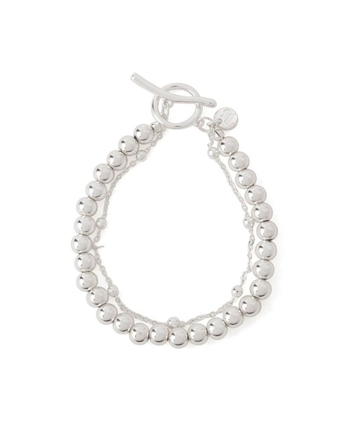 VIS（ビス）の「チェーンレイヤードブレスレット（ブレスレット・レディース・ゴールド/シルバー・F）」の9枚目の写真