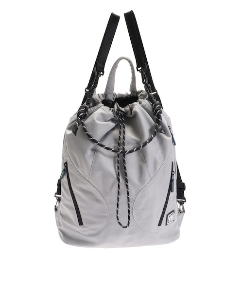 UN3D.(アンスリード)の「4WAY BACK PACK(バックパック/リュック・レディース・グレー/ブラック/ミックス・F)」の1枚目の写真