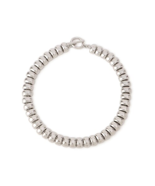 ADAM ET ROPE'(アダムエロペ)の「LES BIJOUX スクエアチェーンネックレス(ネックレス・レディース・ゴールド/シルバー・F)」の6枚目の写真