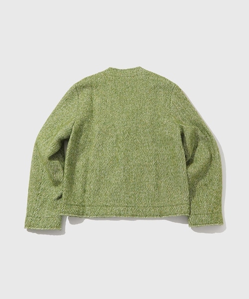 ADAM ET ROPE'（アダムエロペ）の「【Sefr/セファ】PAVEL CARDIGAN（カーディガン/ボレロ・メンズ・グリーン・M/S）」の10枚目の写真