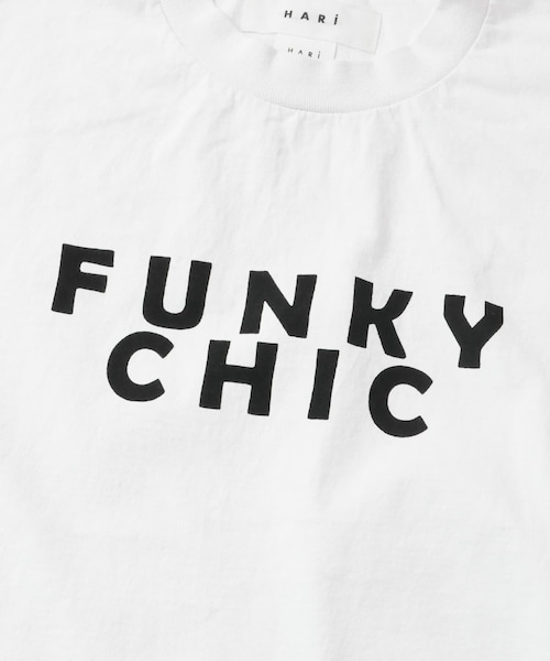 かぐれ(カグレ)の「『別注』HARi×かぐれ FUNKY CHIC T-SHIRTS(Tシャツ/カットソー・レディース・WHITE・1)」の6枚目の写真