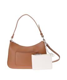 dazzlin | バイカラーポケットハーフバッグ(ハンドバッグ)