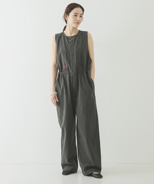 URBAN RESEARCH（アーバンリサーチ）の「『別注』PAY-DAY×URBAN RESEARCH　オールインワン（つなぎ/オールインワン・レディース・NATURAL/CHARCOAL・Free）」の7枚目の写真