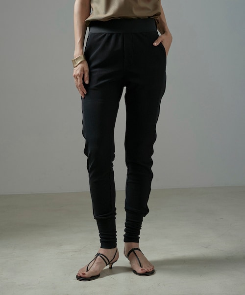 ADAM ET ROPE'（アダムエロペ）の「【MOON TREE PLANET（ムーンツリープラネット）】line pants sports（その他パンツ・レディース・ブラック/ホワイト・M）」の14枚目の写真