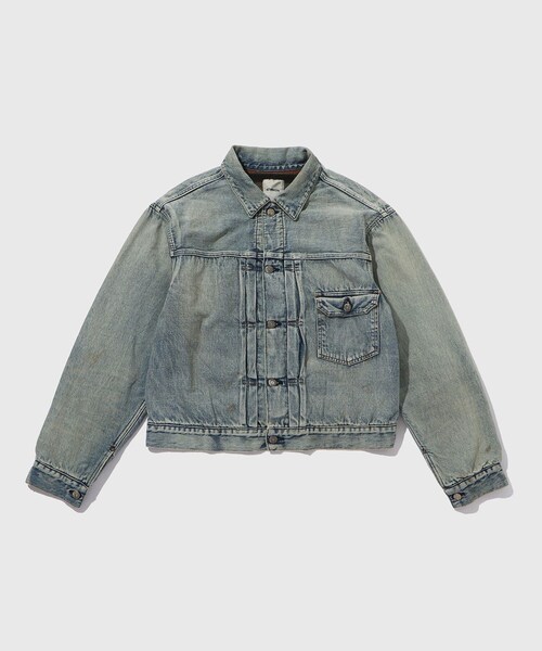 【BOWWOW/バウワウ】BLANKET LINED DENIM JK AGING
