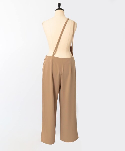 ITEMS URBANRESEARCH（アイテムズ アーバンリサーチ）の「KBF+　ワンショルオールインワン∴（サロペット/オーバーオール・レディース・BEIGE・one）」の11枚目の写真