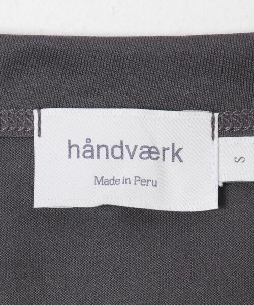 かぐれ(カグレ)の「handvaerk BOTTLE NECK SHORT-SLEEVE T-SHIRT(Tシャツ/カットソー・レディース・IRON/FOAM/LIME GREEN・S)」の8枚目の写真