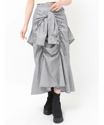 MURUA（ムルーア）の「ラップシャツロングスカート（スカート・レディース）」