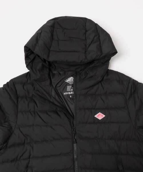 URBAN RESEARCH DOORS(アーバンリサーチドアーズ)の「DANTON MIDDLE DOWN HOODED COAT(テーラードジャケット・レディース・BLACK/BEIGE・S)」の5枚目の写真