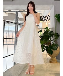 dazzlin | TOYジャカードカットアウトワンピース(ワンピース)