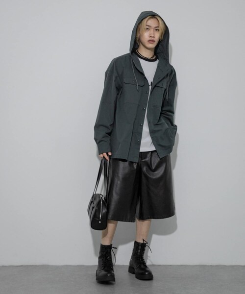 SENSE OF PLACE by URBAN RESEARCH（センスオブプレイスバイアーバンリサーチ）の「HONDA Hoodie Long-Sleeve Shirts（シャツ/ブラウス・メンズ・GREEN/MINT・M/L）」の8枚目の写真
