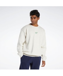 Reebok（リーボック）の「クラシックス スモール ベクター クルー スウェットシャツ / Classics Small Vector Crew Sweatshirt （アウトドア/スポーツ・メンズ）」