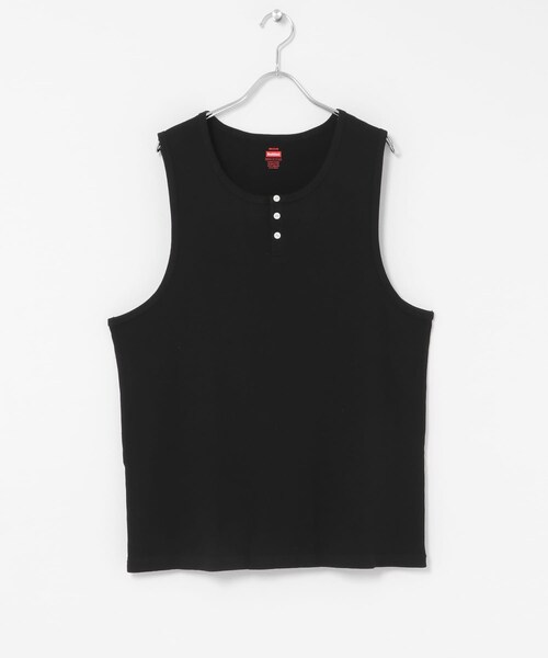 SENSE OF PLACE by URBAN RESEARCH（センスオブプレイスバイアーバンリサーチ）の「『別注』Healthknit×SENSE OF PLACE　タンクトップ（タンクトップ・メンズ・WHITE/BLACK/OATMEAL・M/L）」の12枚目の写真