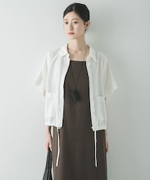 URBAN RESEARCH | ラミーレーヨンハーフスリーブシャツ(シャツ/ブラウス)