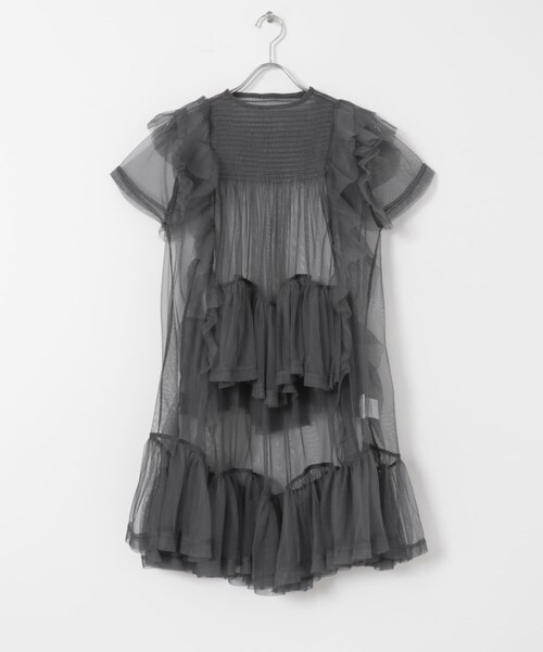 THE GOODLAND MARKET（ザグッドランドマーケット）の「old honey　81℃ dress（ワンピース・レディース・charcoal/white・one）」の19枚目の写真
