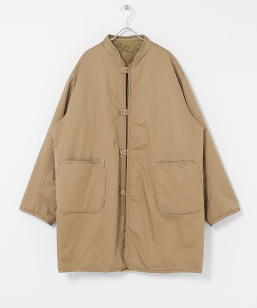 URBAN RESEARCH Sonny Label（アーバンリサーチサニーレーベル）の「ARMY TWILL　Twill Reversible Coat（テーラードジャケット・メンズ・KHAKI/BLACK/BEIGE・S/M/L）」の18枚目の写真