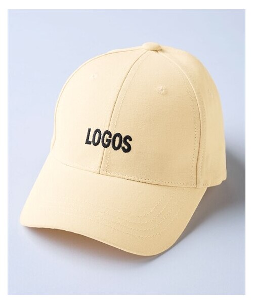 nissen（ニッセン）の「ベーシックロゴ刺しゅうキャップ　LOGOS（ロゴス）（キャップ・メンズ・ブラック/ネイビー/ベージュ・F）」の2枚目の写真