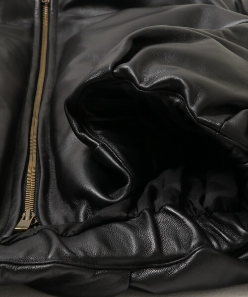 URBAN RESEARCH（アーバンリサーチ）の「new basic　ORBIT PADDED BLOUSON（ブルゾン・レディース・BLACK・36/38）」の8枚目の写真