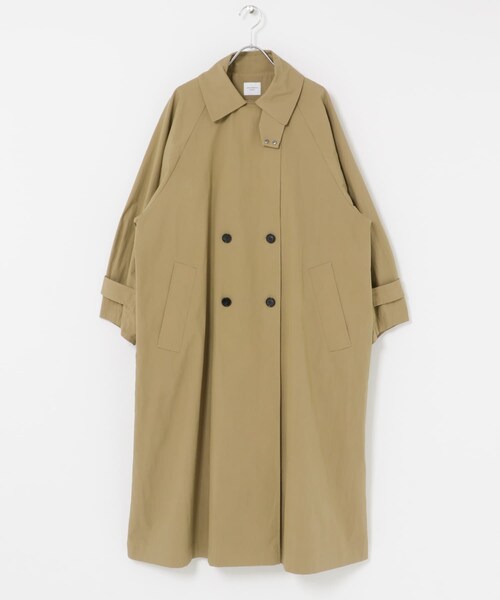 URBAN RESEARCH DOORS(アーバンリサーチドアーズ)の「袖ボリュームスタンドコート(ステンカラーコート・レディース・L.BEIGE/BEIGE・Free)」の14枚目の写真