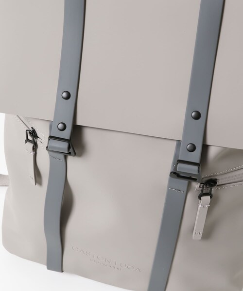 SENSE OF PLACE by URBAN RESEARCH（センスオブプレイスバイアーバンリサーチ）の「GASTON LUGA　SPLASH 2.0-13（バックパック/リュック・メンズ・BLACK/TAUPE/Lemonade・One）」の10枚目の写真