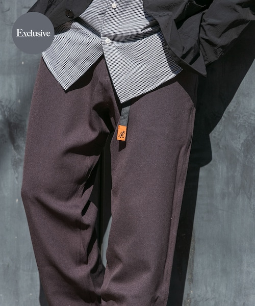 URBAN RESEARCH ROSSO（アーバンリサーチロッソ）の「『別注』Gramicci　ウォッシャブルウォームワンタックパンツ（その他パンツ・メンズ・BLACK/CHARCOAL/BROWN・S/M/L/XL）」の2枚目の写真