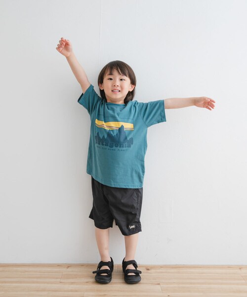 URBAN RESEARCH DOORS(アーバンリサーチドアーズ)の「Lee ATHLETIC SHORTS(KIDS)(その他トップス・キッズ・GREEN/BLACK・110/120/130/140)」の15枚目の写真